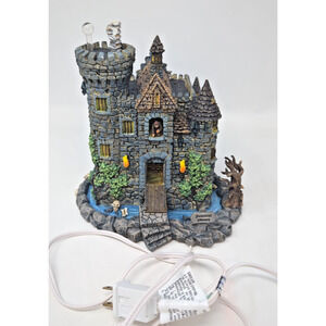 Hawthorne Village Frankenstein's Castle House Halloween Universal Monsters Read